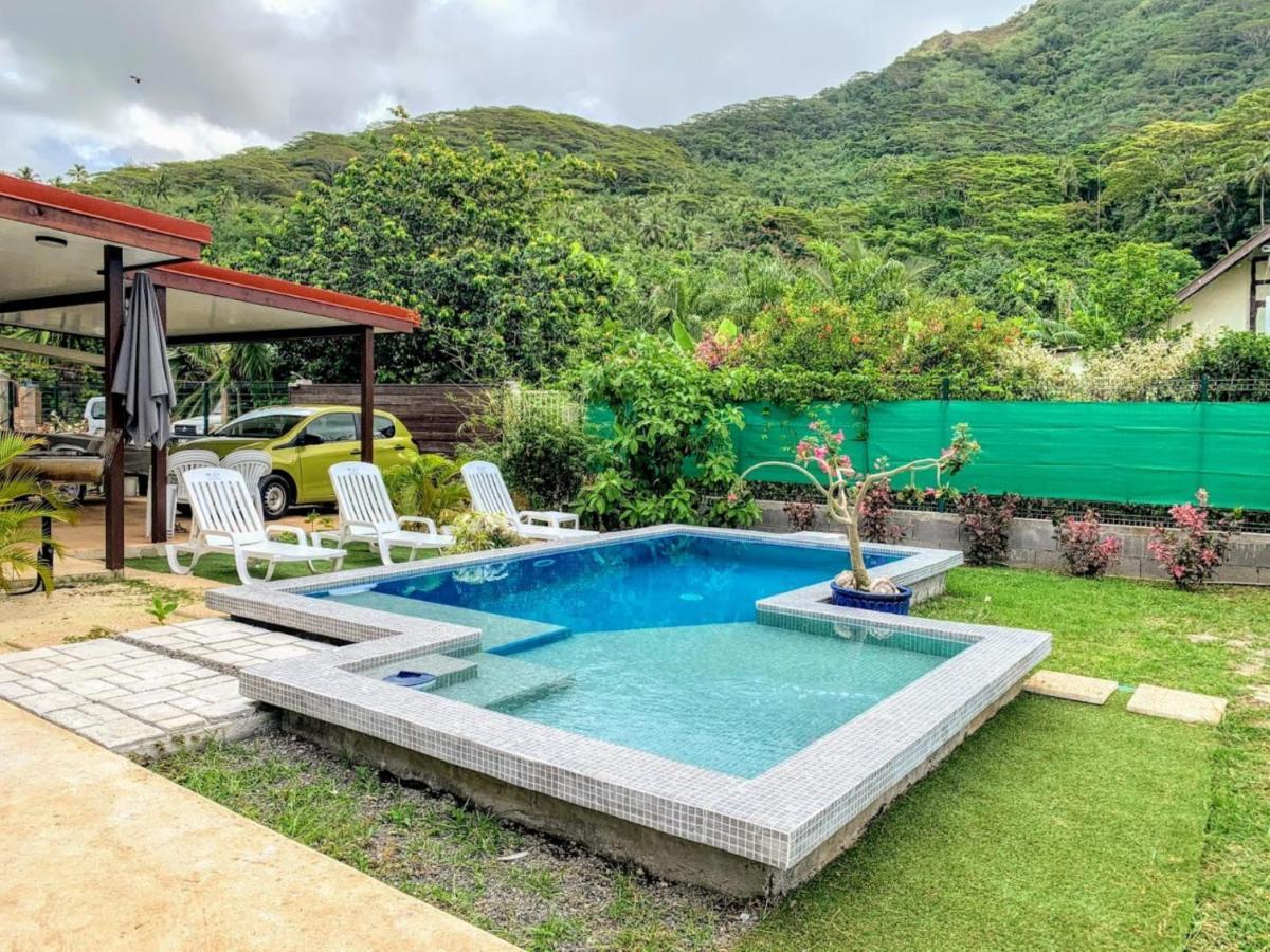 Moorea - Villa Maoe Pool Afareaitu Eksteriør billede